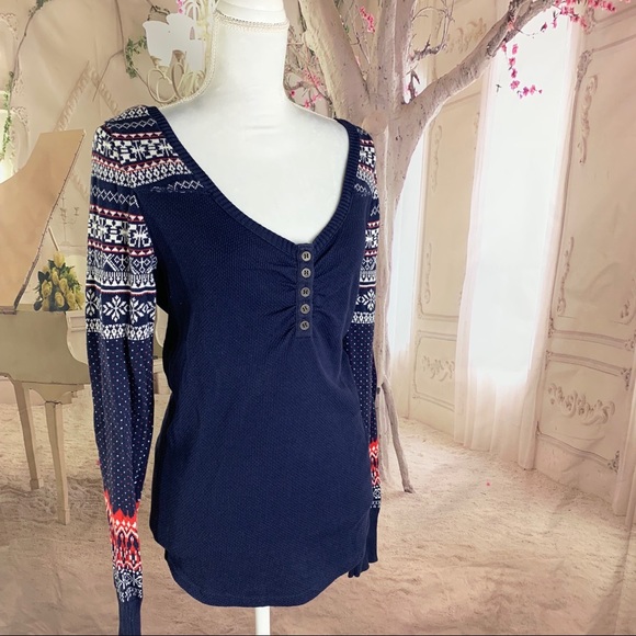 SOLD Free People Hensley Cabin Fever waff - Picture 3 of 6